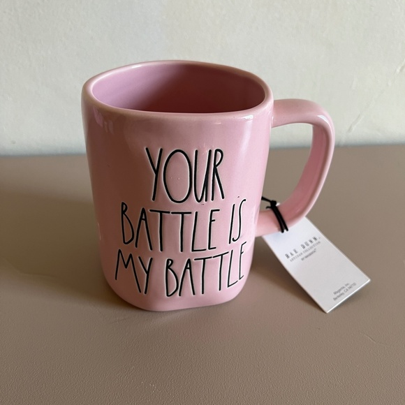 NWT Rae Dunn Breast Cancer Awareness Mug - Picture 2 of 2